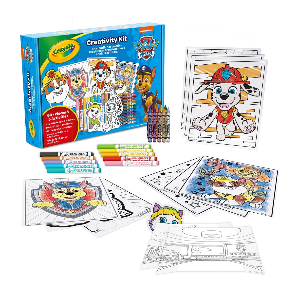 Imagen 0 de Súper Set de Actividades 60 piezas Paw Patrol Crayola