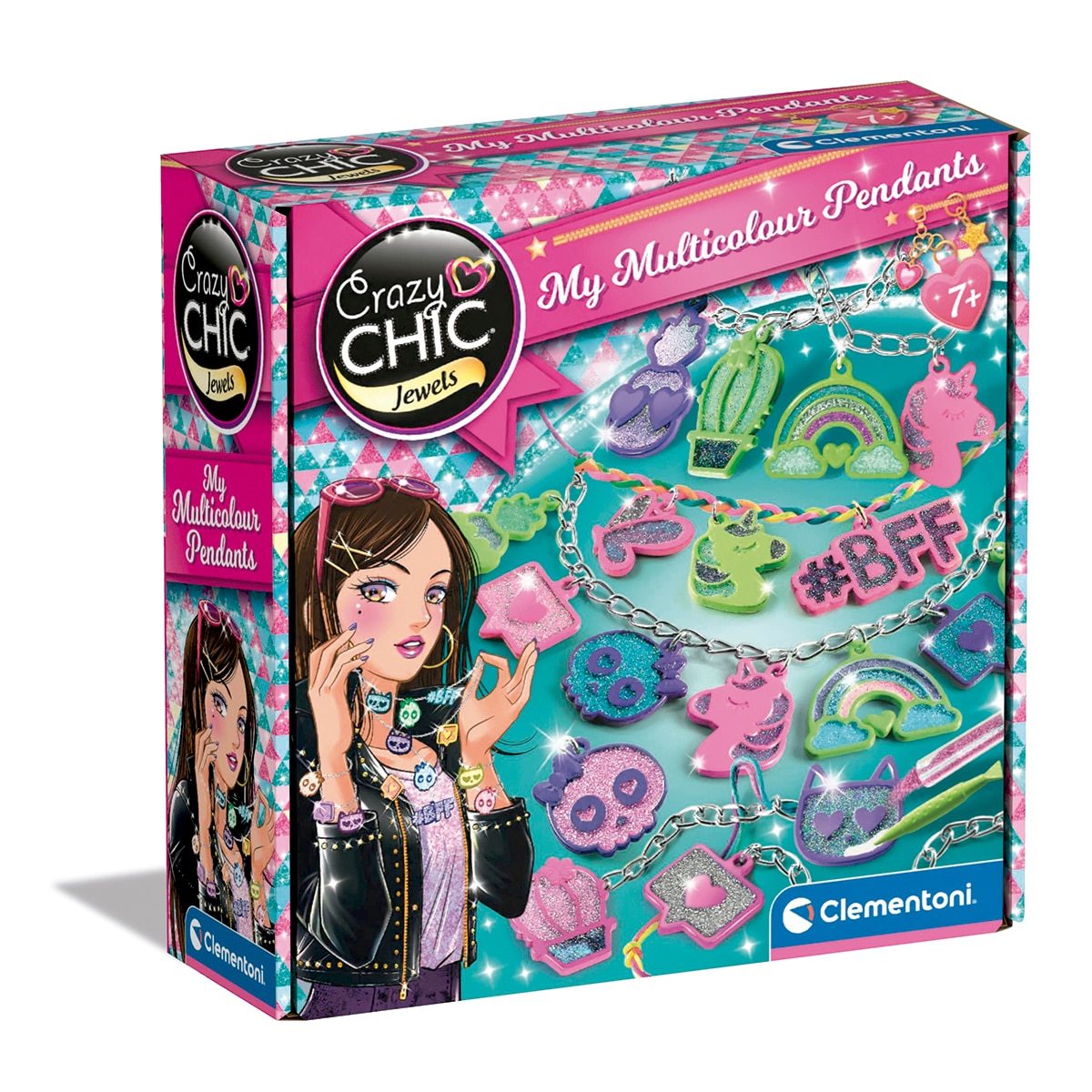 Imagen 0 de Pendientes multicolor Clementoni