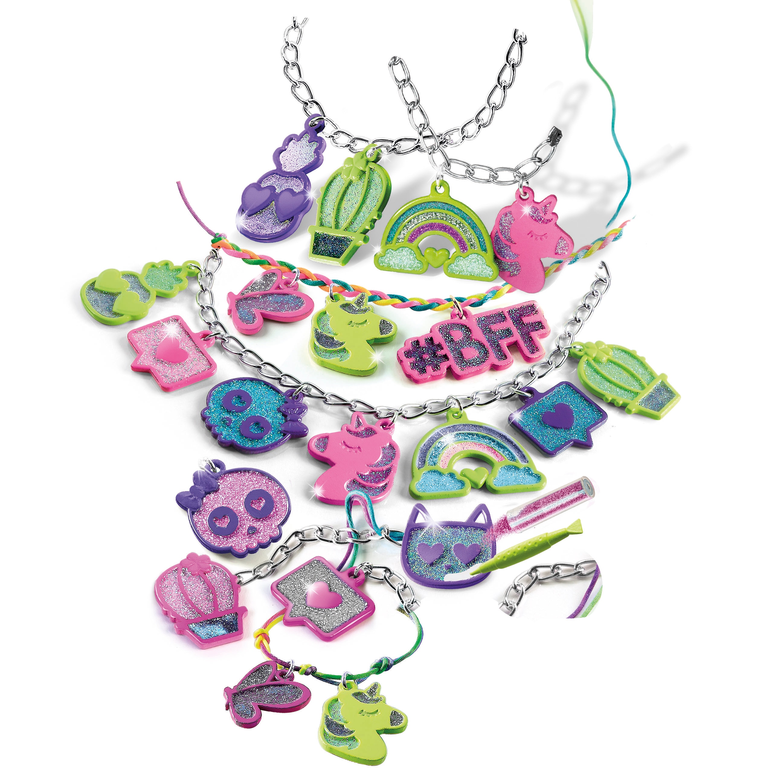 Pendientes multicolor Clementoni 2