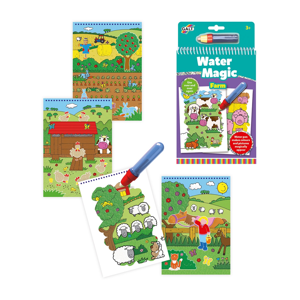 Libreta para colorear Water Magic Diset modelos surtidos 1