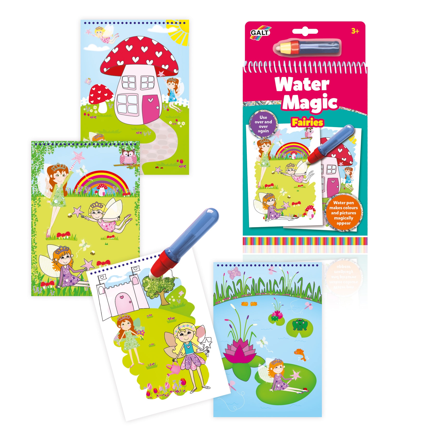 Libreta para colorear Water Magic Diset modelos surtidos 2