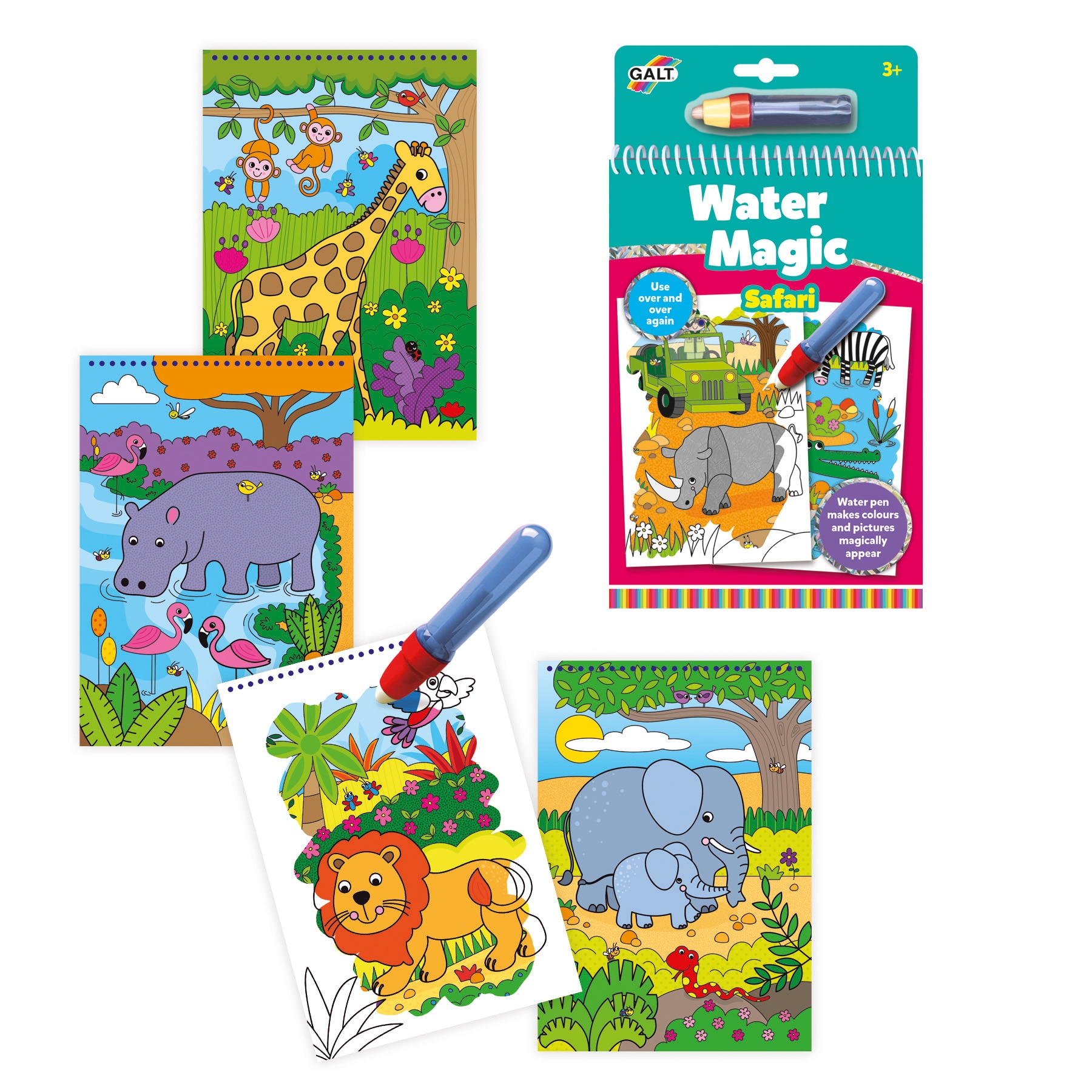 Libreta para colorear Water Magic Diset modelos surtidos 4