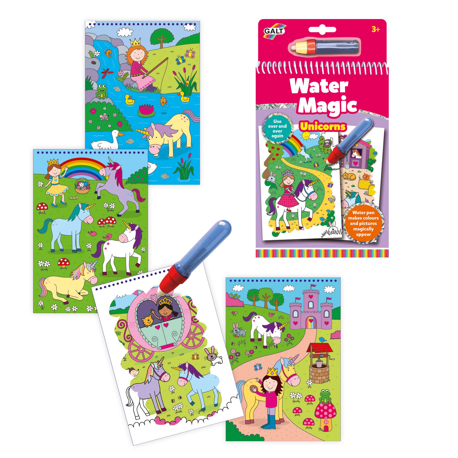 Libreta para colorear Water Magic Diset modelos surtidos 5