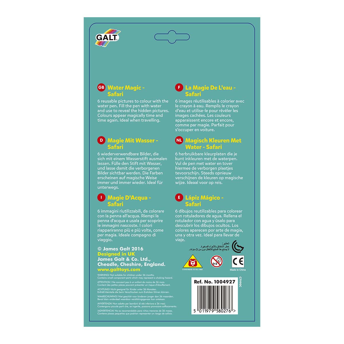 Libreta para colorear Water Magic Diset modelos surtidos 9