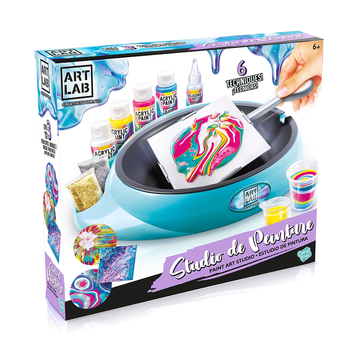Canal Toys – Juego de manualidades Puring Studio Canal Toys.
