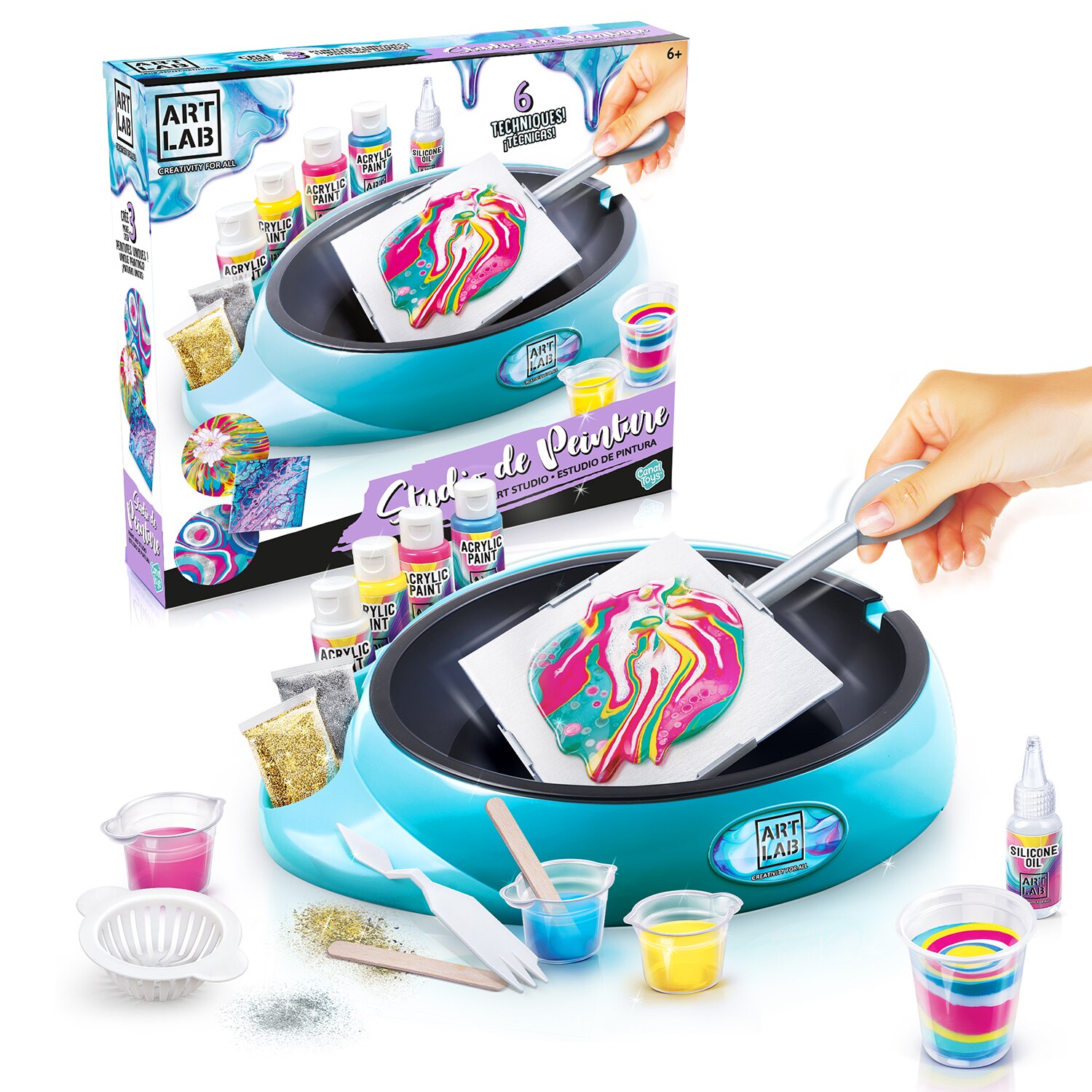 Juego de manualidades Puring Studio Canal Toys 4