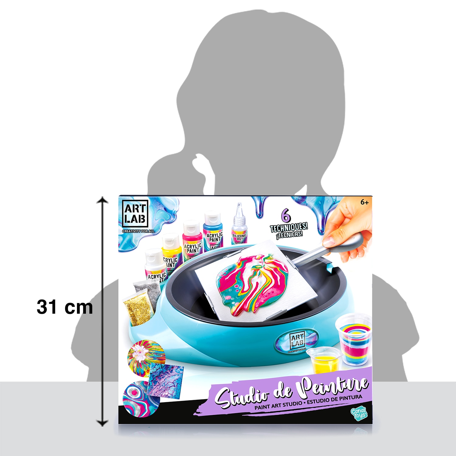 Juego de manualidades Puring Studio Canal Toys 11