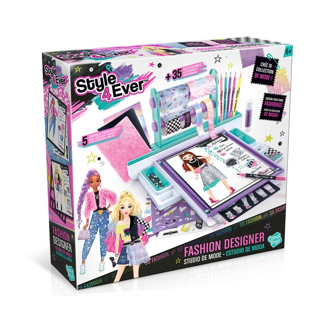 Juego de manualidades Fashion Designer Studio Canala Toys