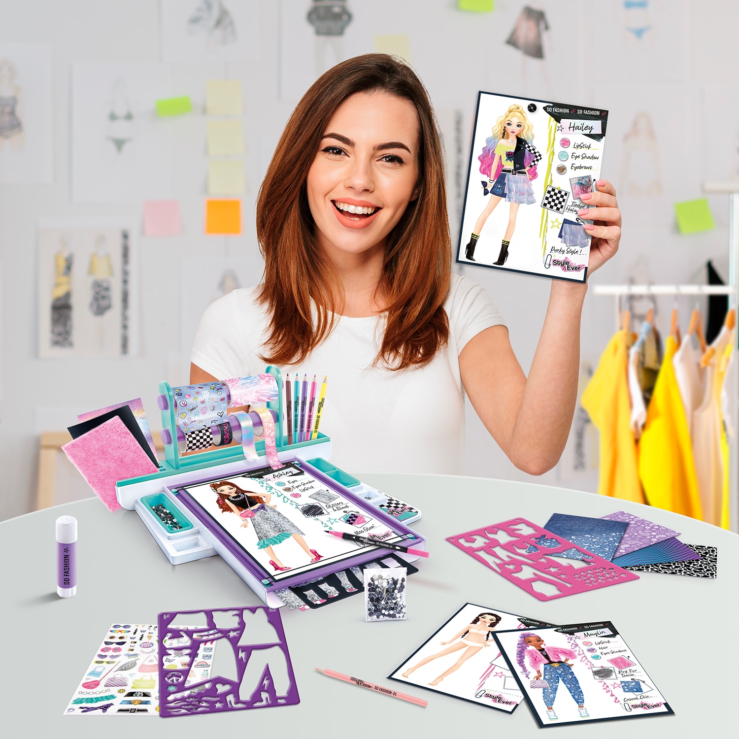 Juego de manualidades Fashion Designer Studio Canala Toys 3