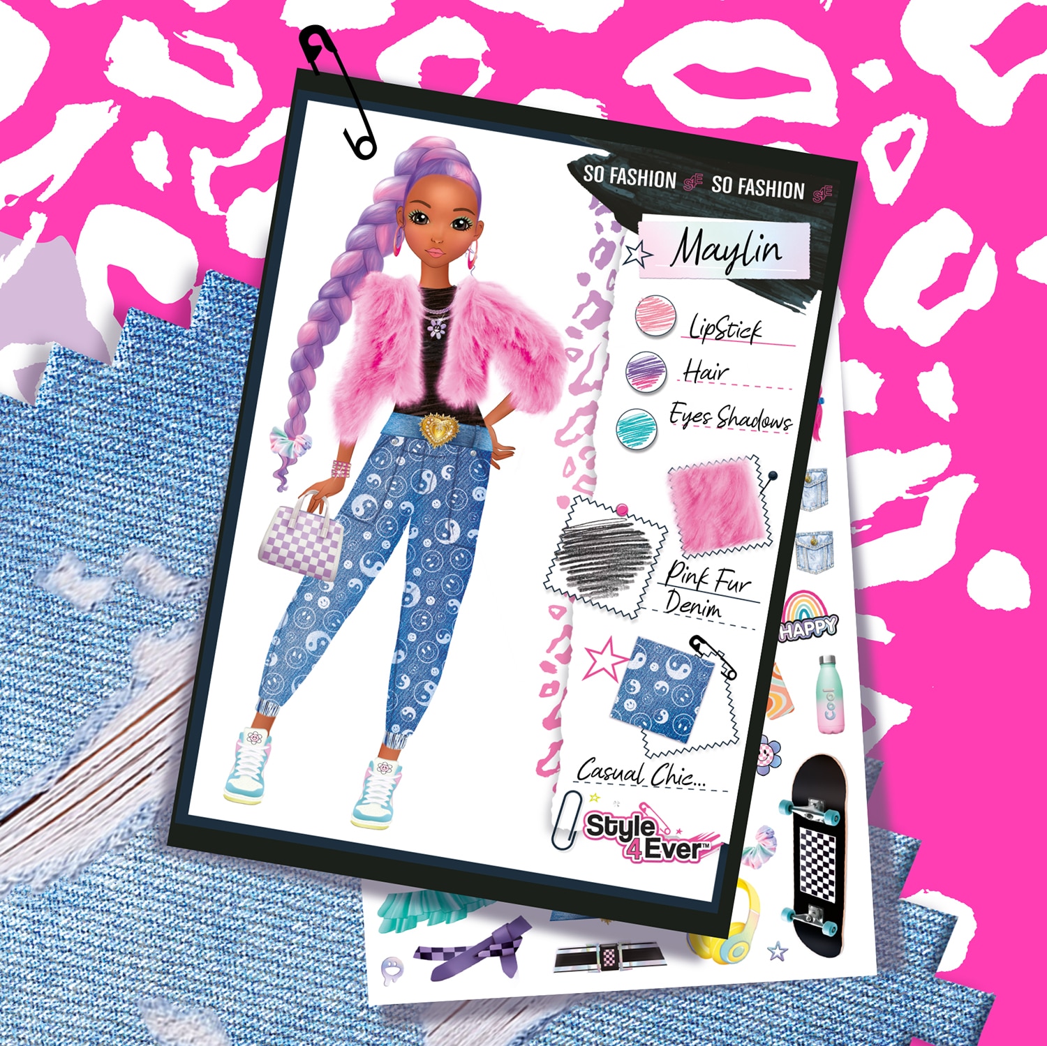 Juego de manualidades Fashion Designer Studio Canala Toys 7