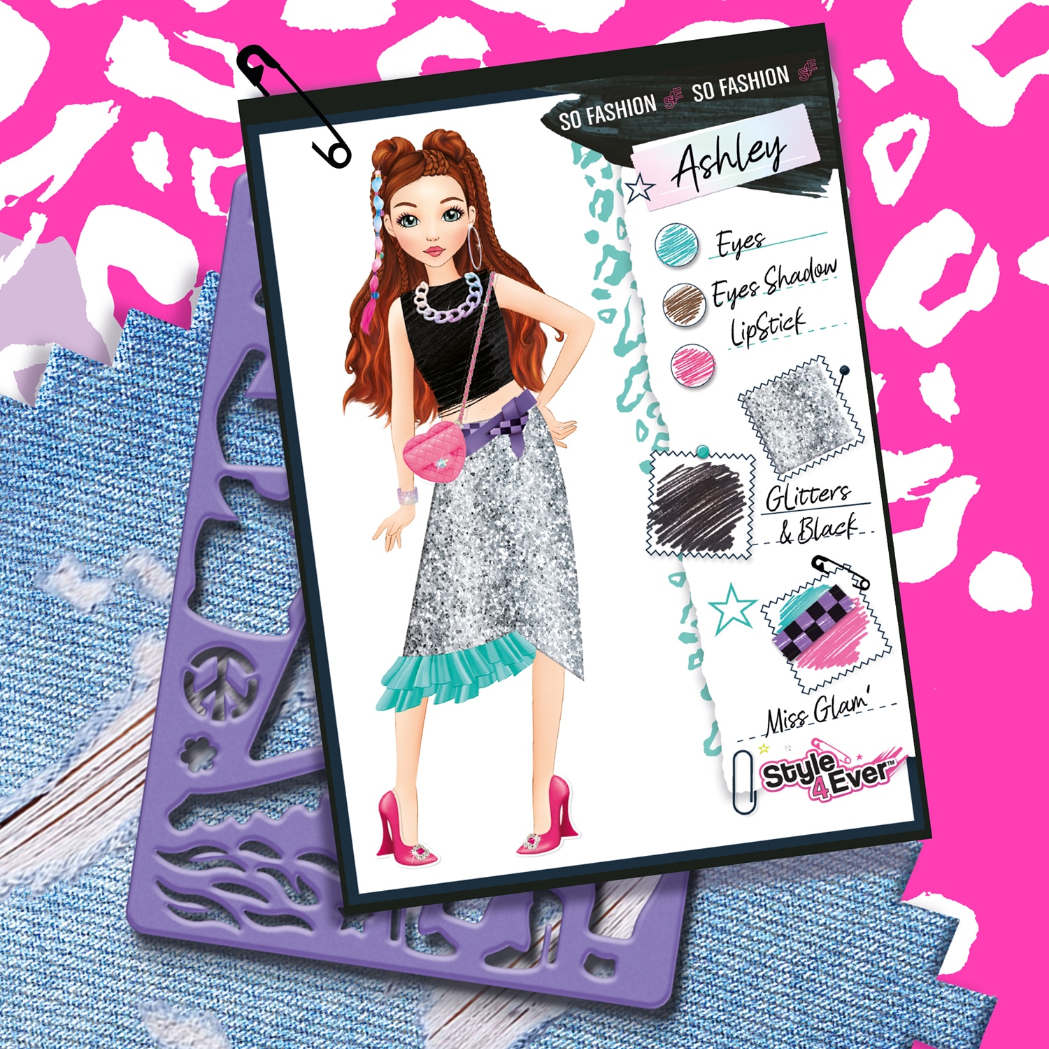 Juego de manualidades Fashion Designer Studio Canala Toys 9