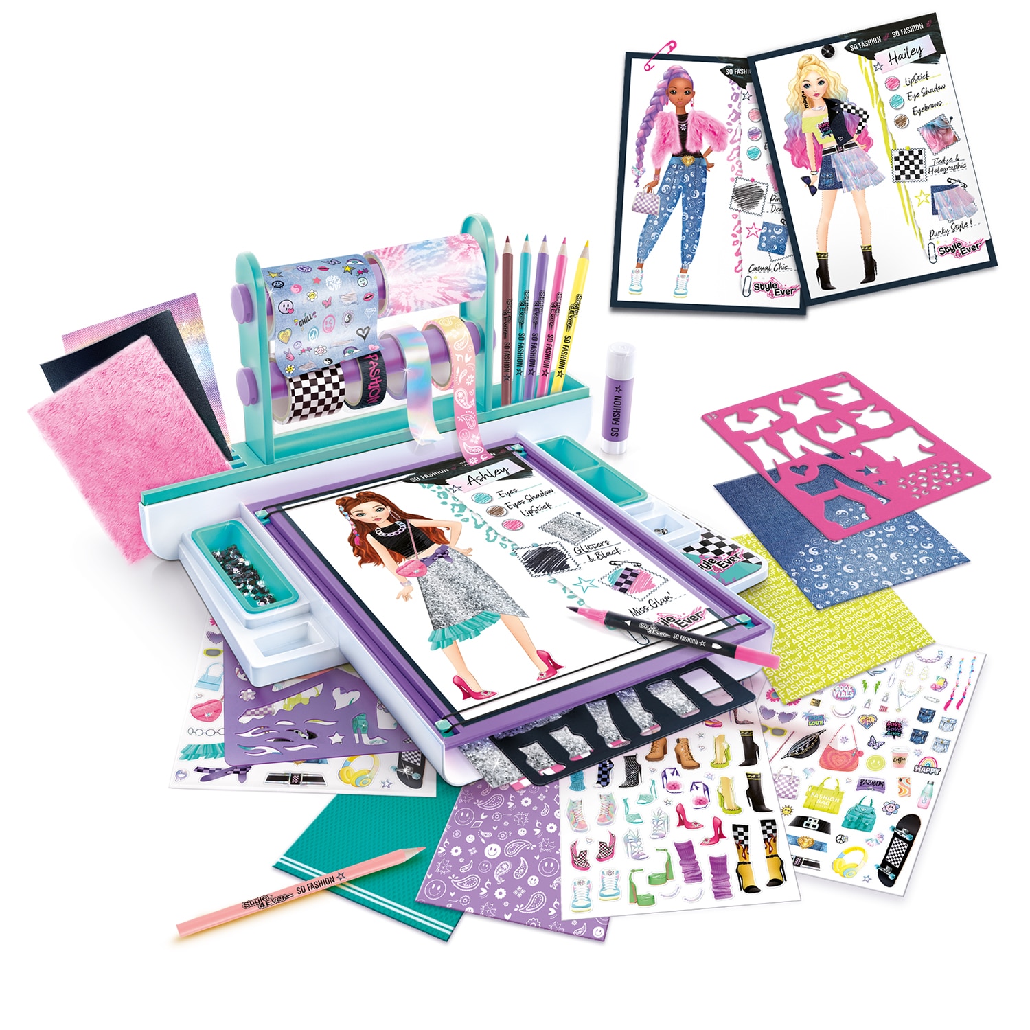 Juego de manualidades Fashion Designer Studio Canala Toys 10