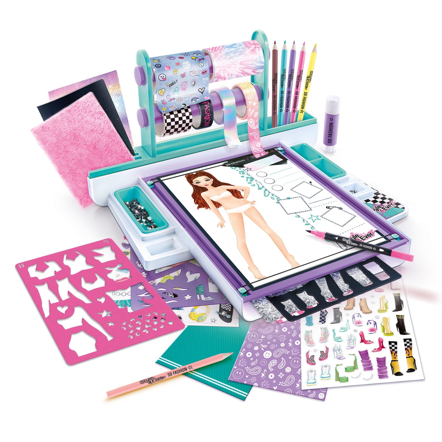 Juego de manualidades Fashion Designer Studio Canala Toys 11