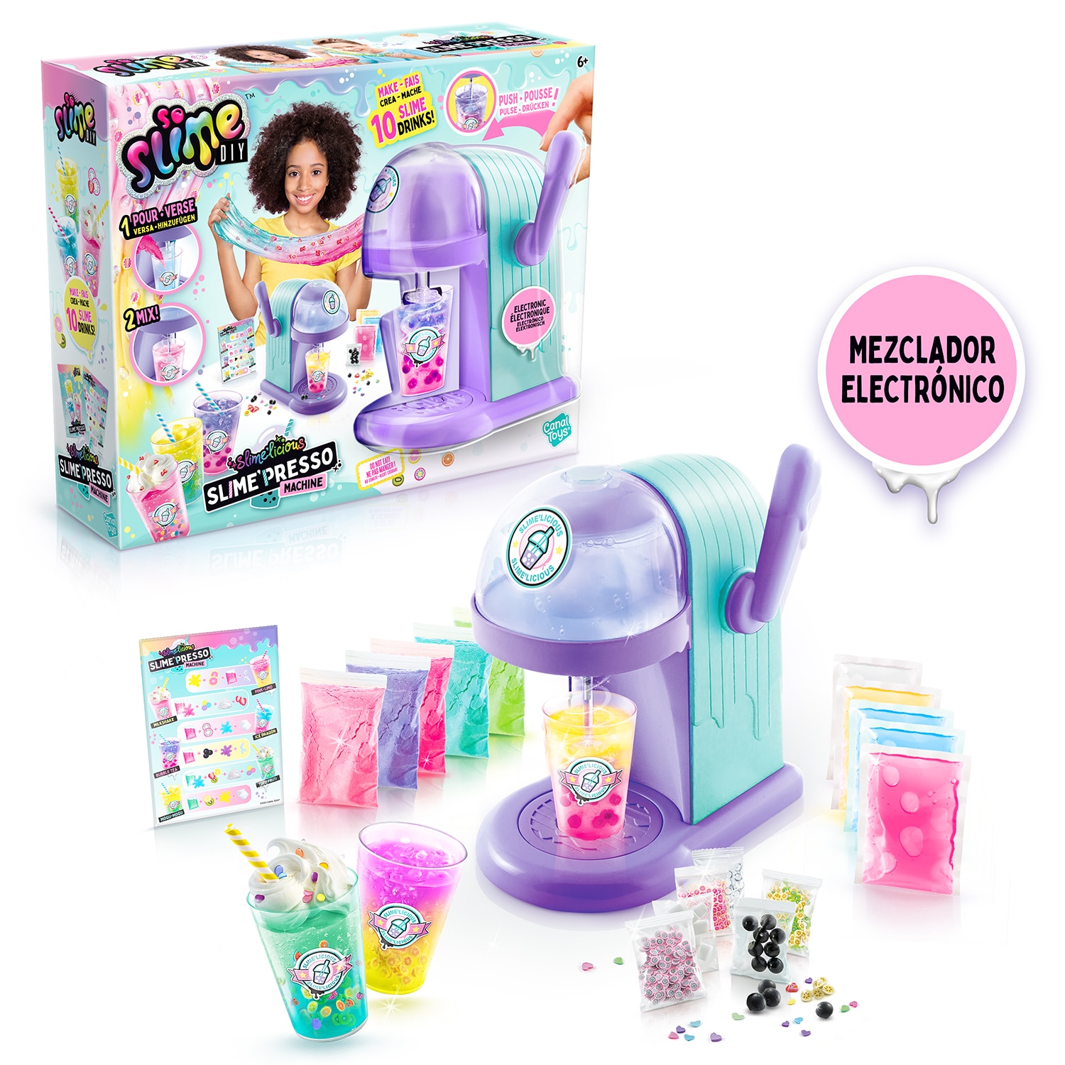 Juego de manualidades Slime'Presso Machine Canala Toys 2