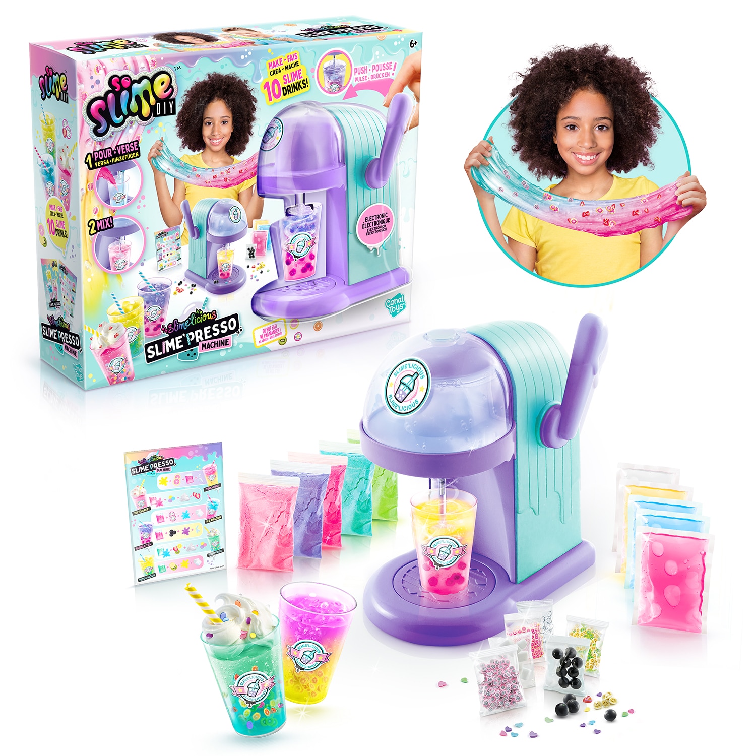 Juego de manualidades Slime'Presso Machine Canala Toys 3