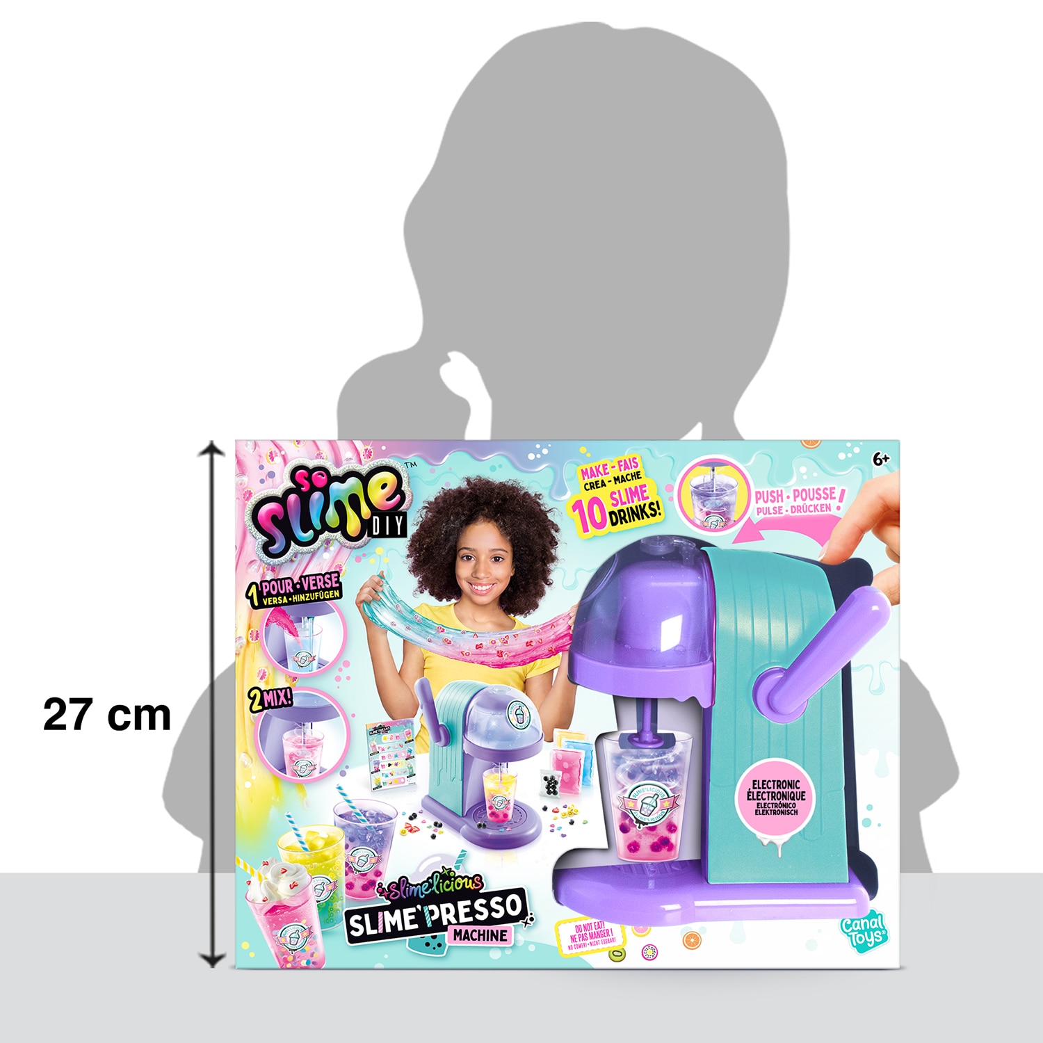 Juego de manualidades Slime'Presso Machine Canala Toys 10
