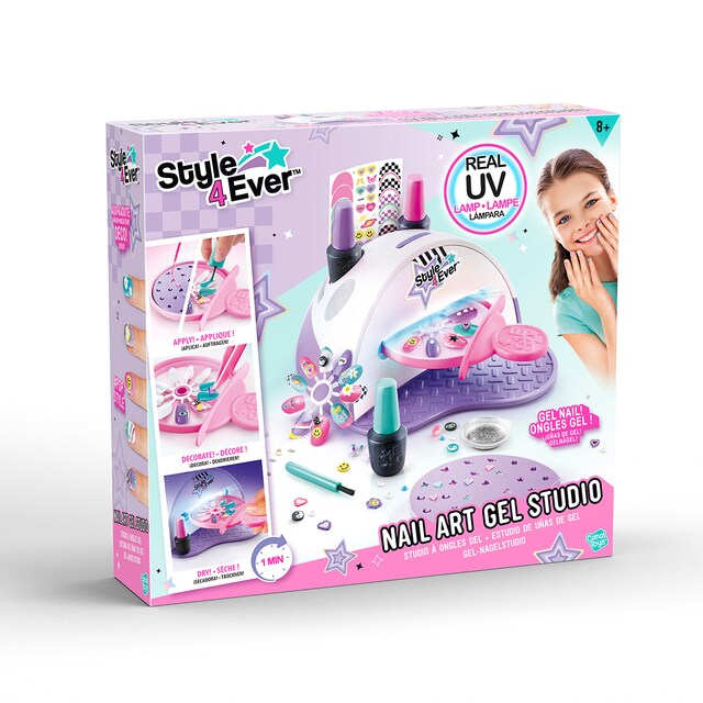 Juego de manualidades Nail Art Gel UV Studio Canala Toys
