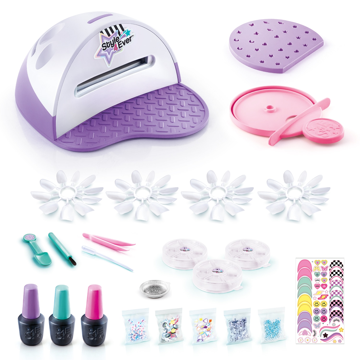 Juego de manualidades Nail Art Gel UV Studio Canala Toys 4