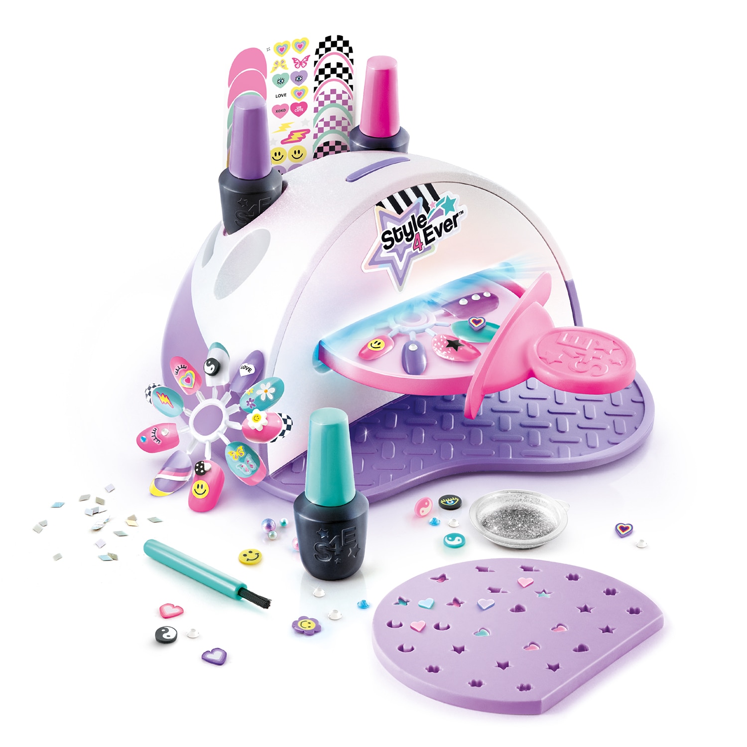 Juego de manualidades Nail Art Gel UV Studio Canala Toys 6
