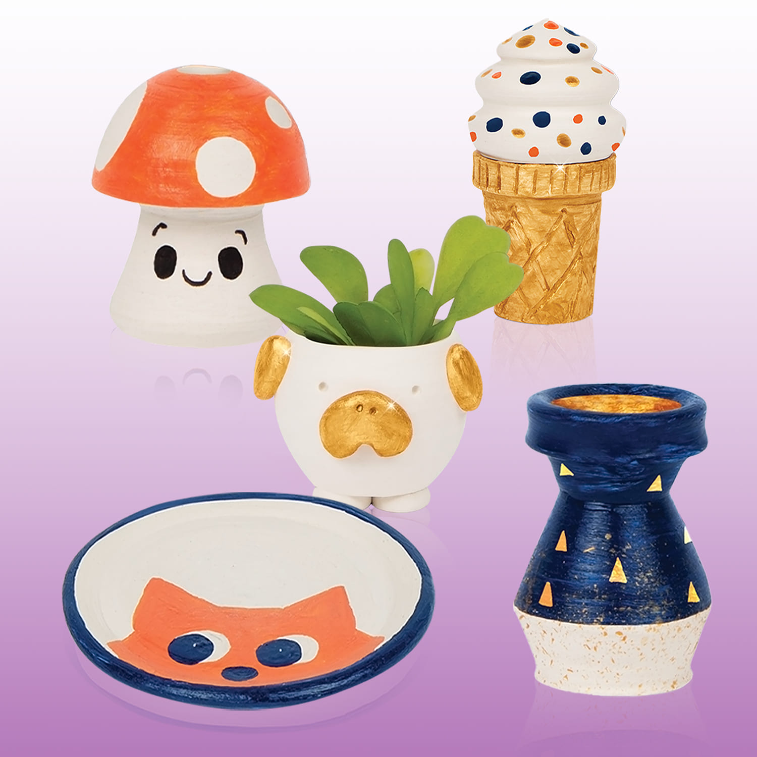 Juego de manualidades Super Taller de cerámica Canala Toys 10