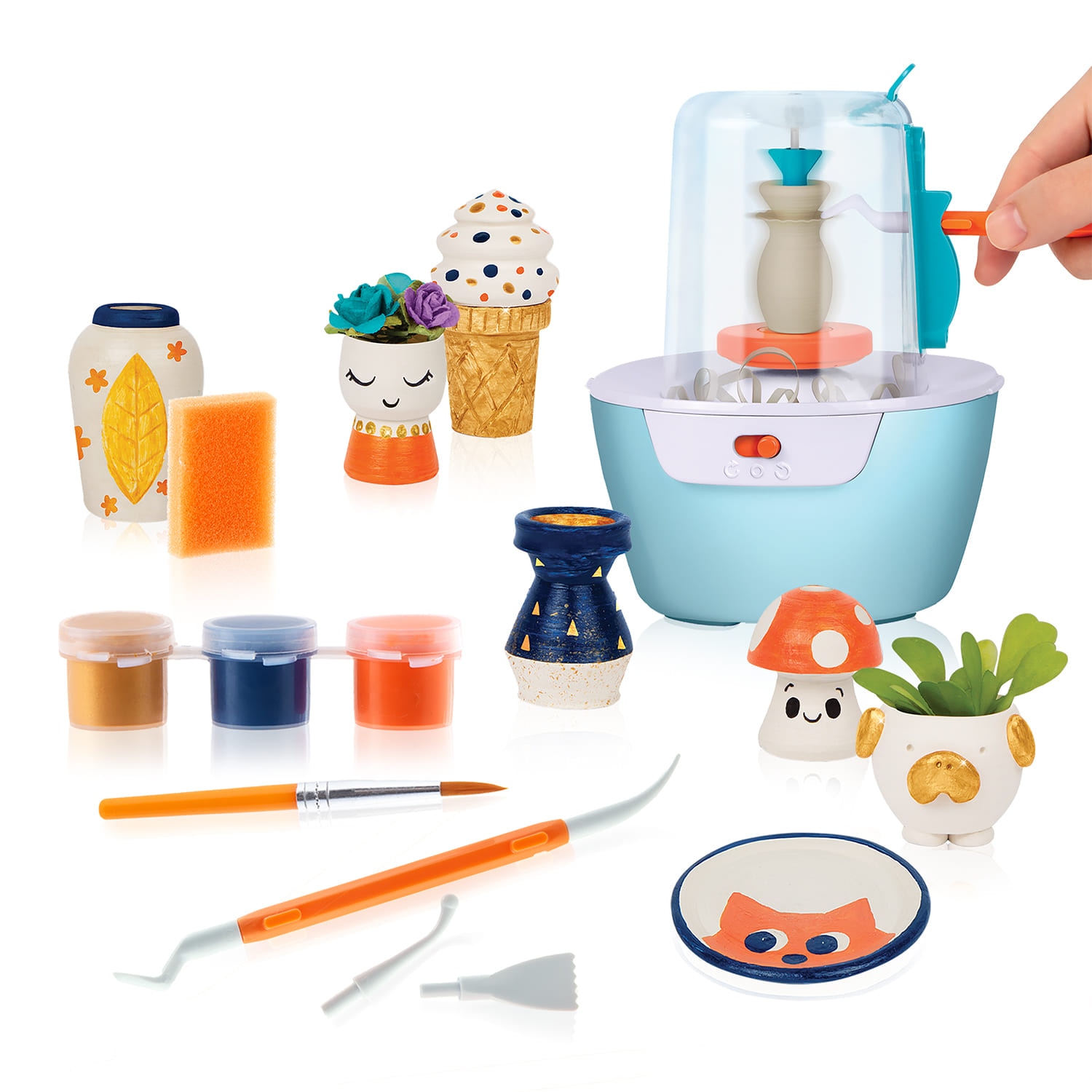 Juego de manualidades Super Taller de cerámica Canala Toys 11