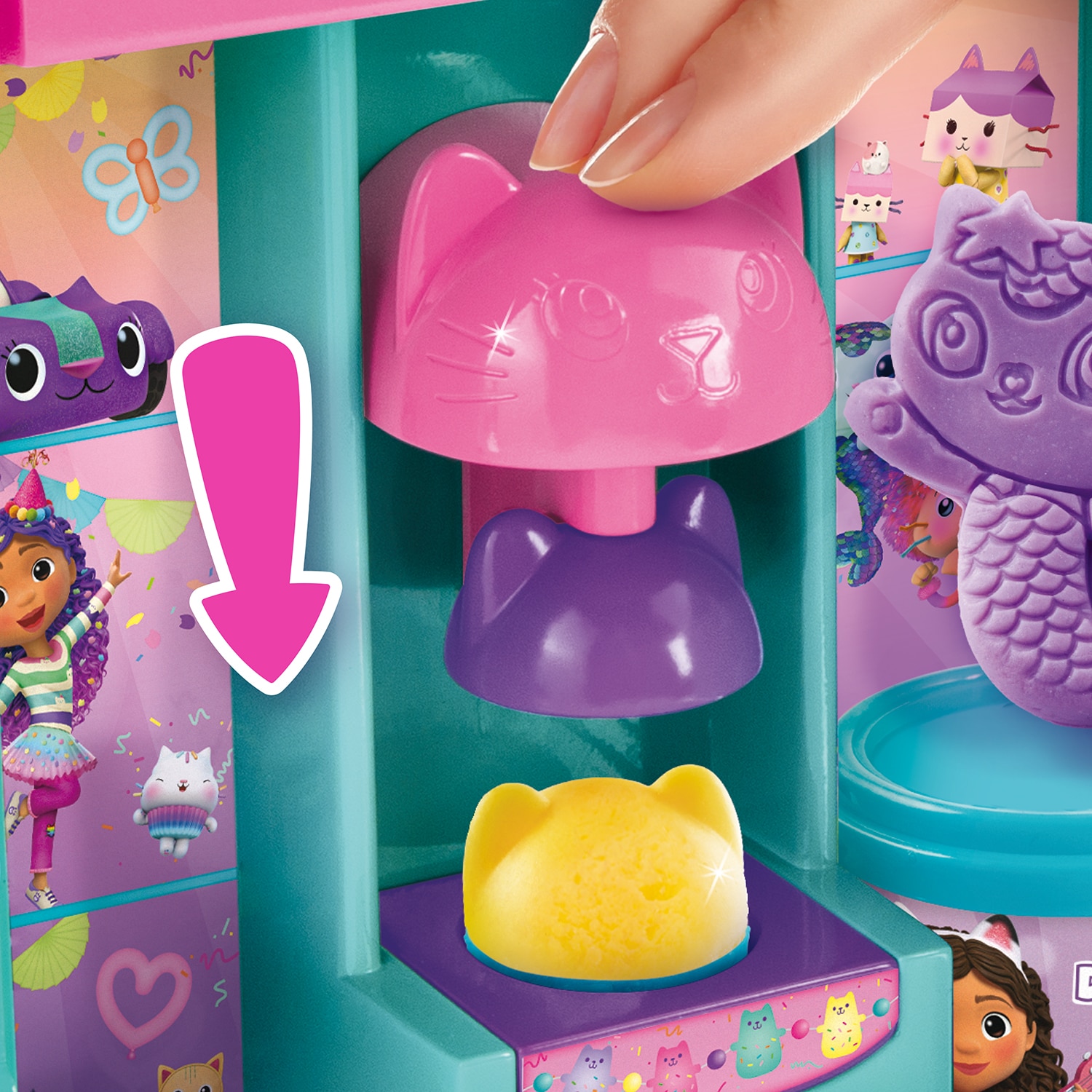 Juego de manualidades La casa de Gabby Canala Toys 9