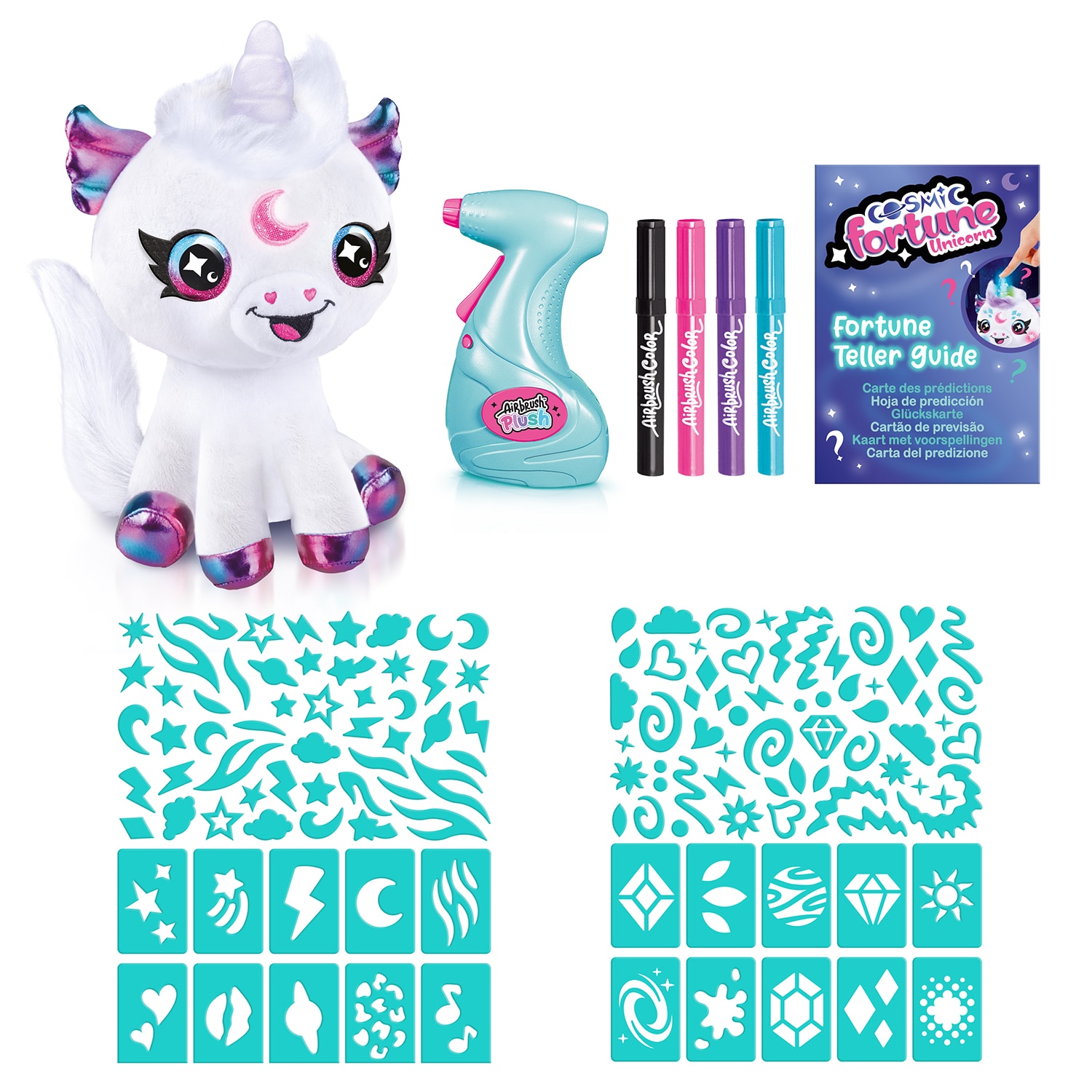 Juego de manualidades Colorea tu unicornio mágico Canala Toys 4