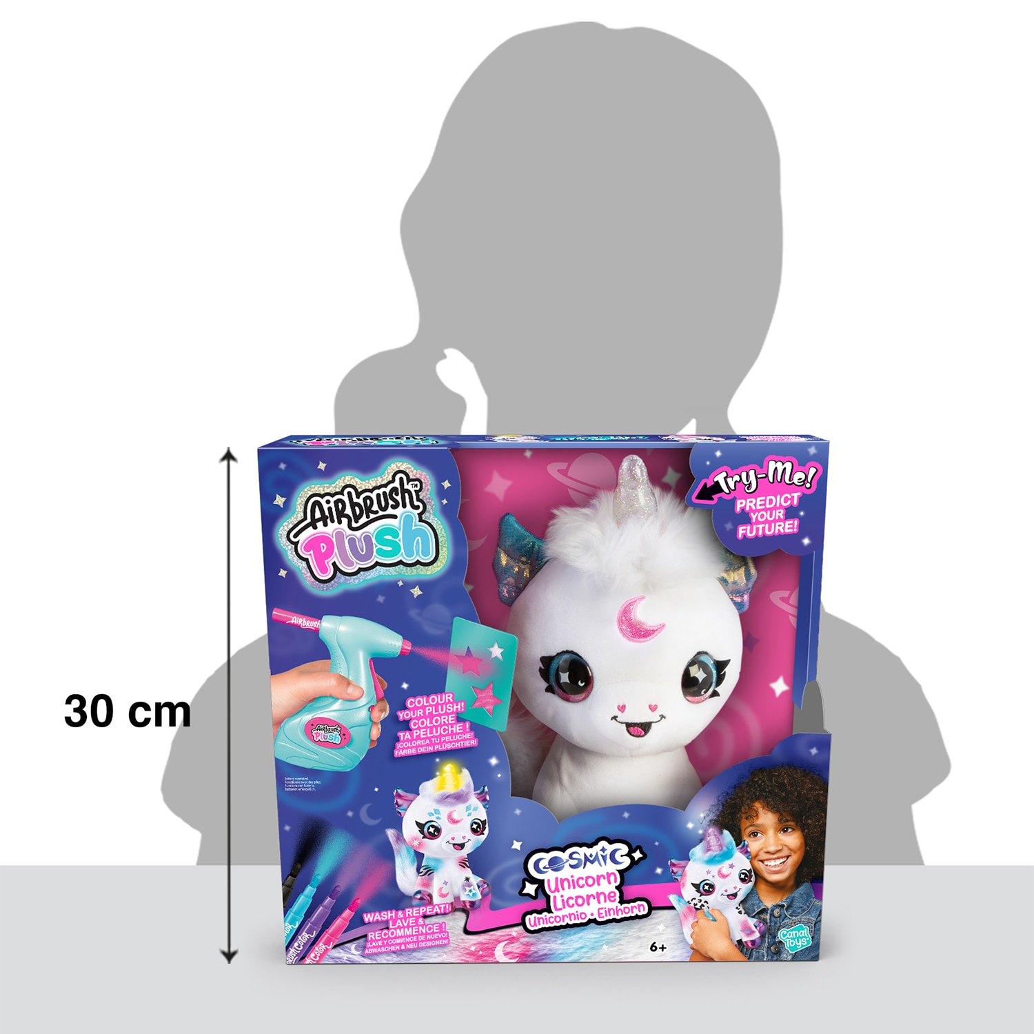 Juego de manualidades Colorea tu unicornio mágico Canala Toys 6