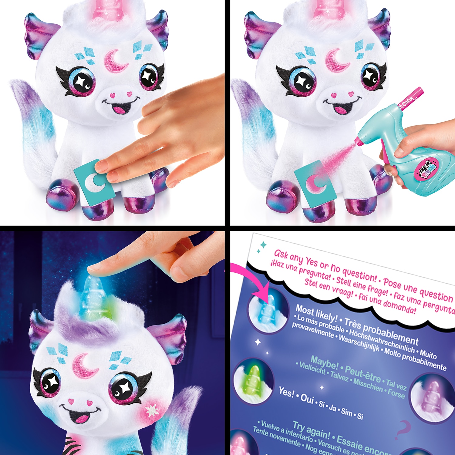 Juego de manualidades Colorea tu unicornio mágico Canala Toys 7