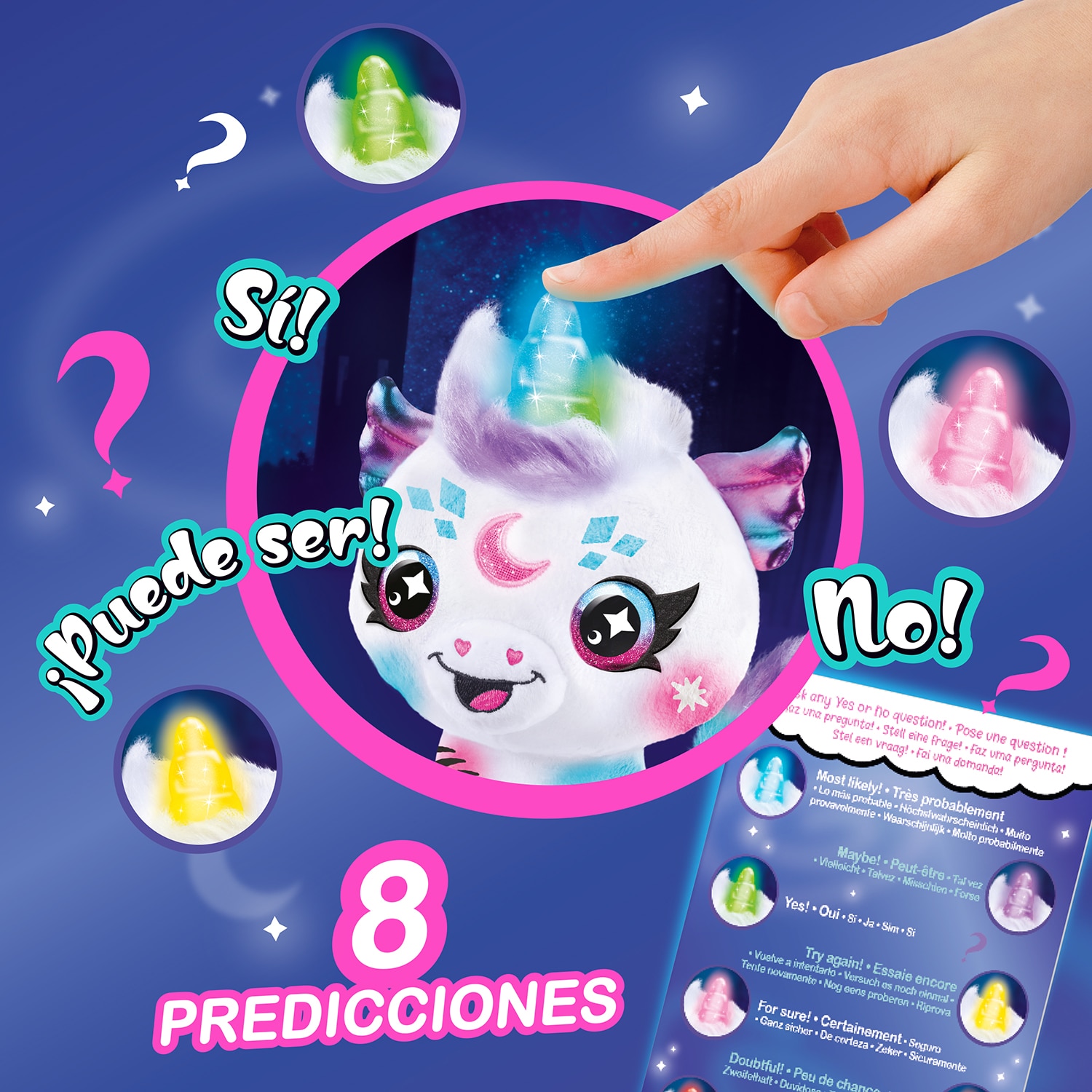 Juego de manualidades Colorea tu unicornio mágico Canala Toys 11