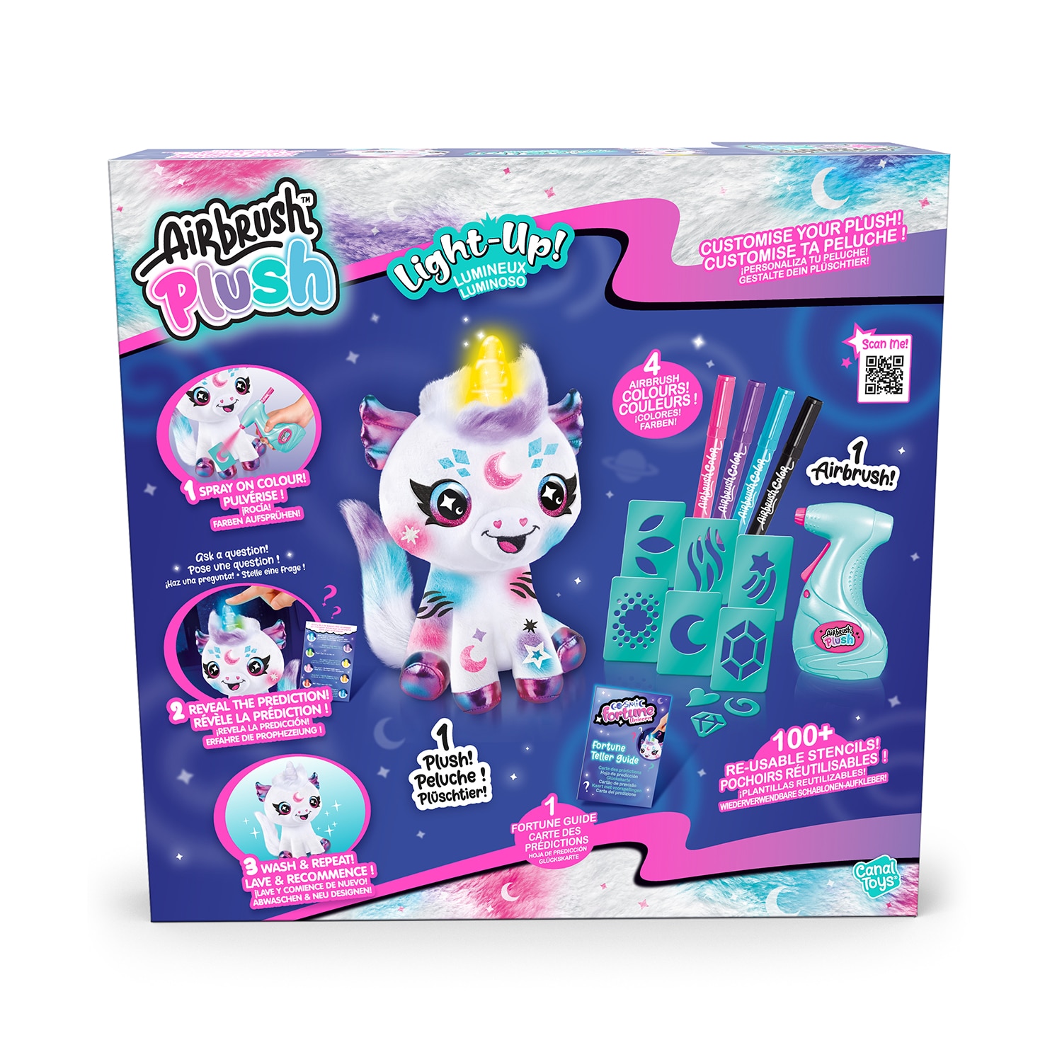 Juego de manualidades Colorea tu unicornio mágico Canala Toys 13