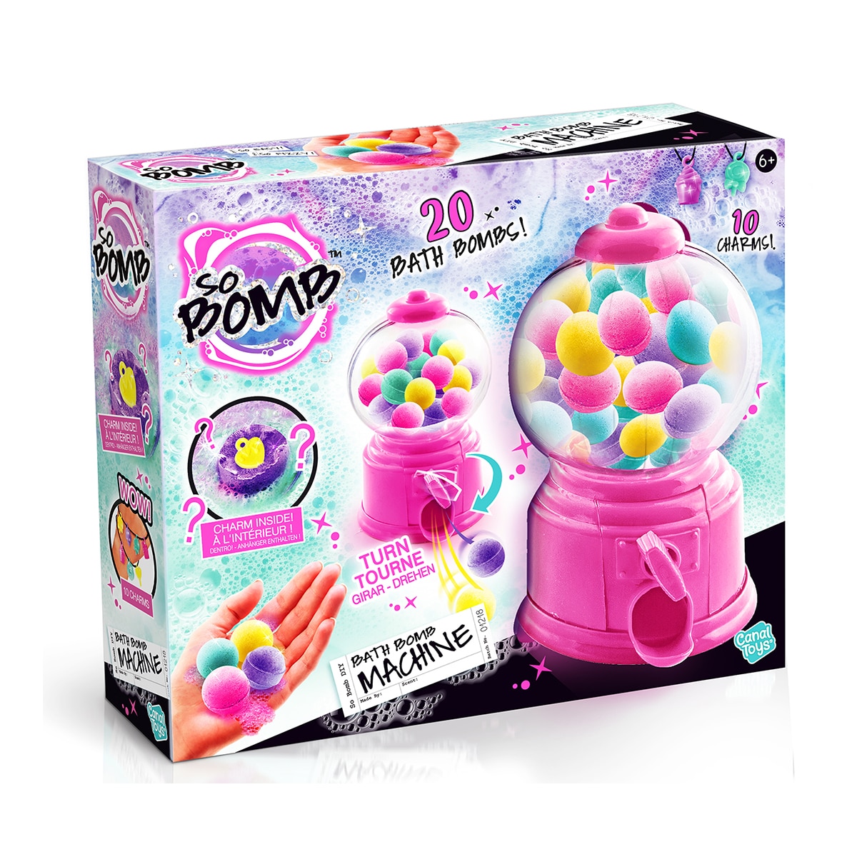 Imagen 0 de Juego de manualidades Bath Bomb Dispensador Canala Toys