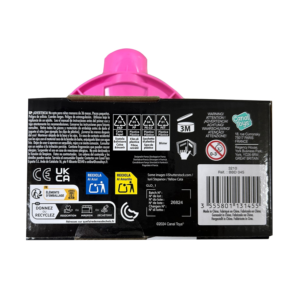 Juego de manualidades Bath Bomb Dispensador Canala Toys 12