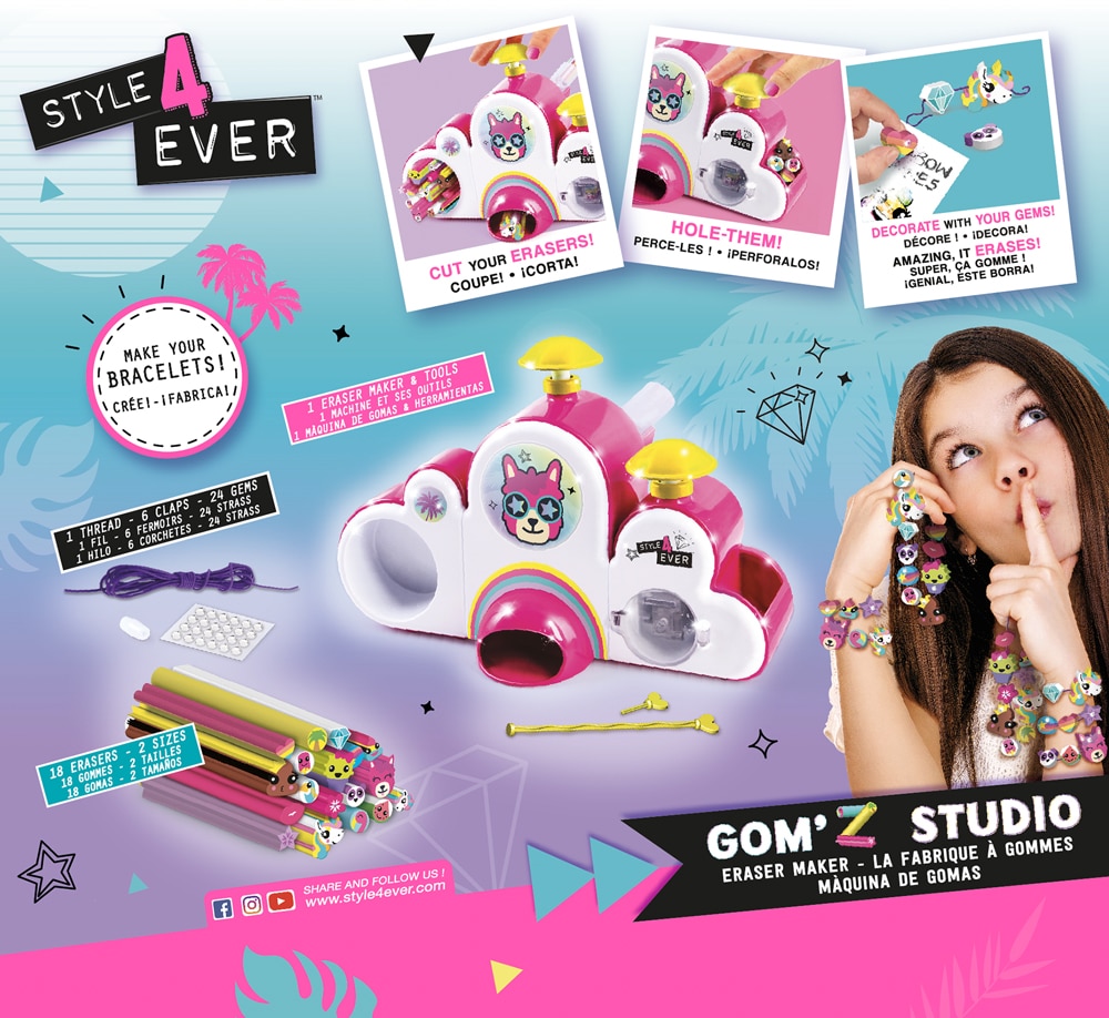 Juego de manualidades Super Taller de Gomijoyas Canala Toys 7