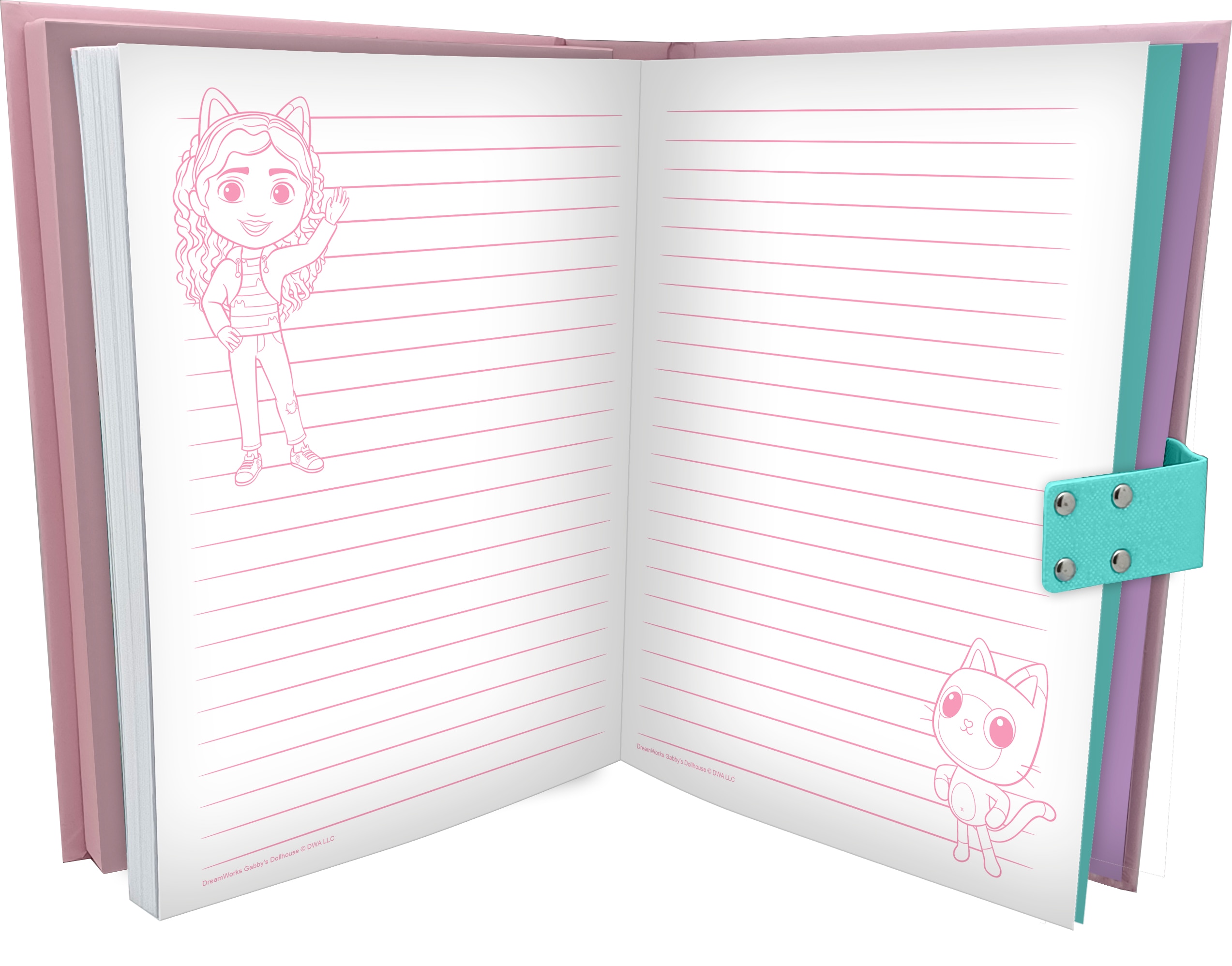 Diario secreto con sonido Gabby's Dollhouse Kids Licensing 3