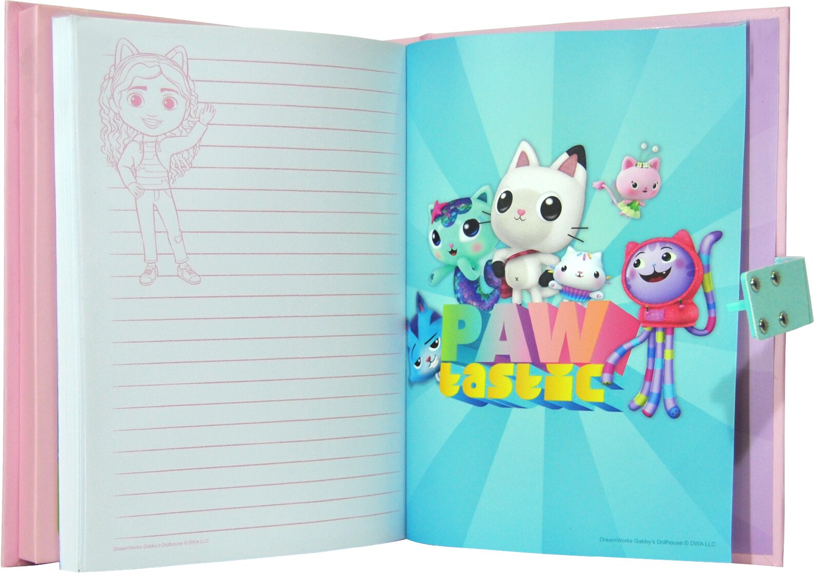 Diario secreto con sonido Gabby's Dollhouse Kids Licensing 5