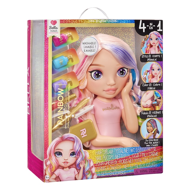 Set de juego Styling Head Playset Rainbow High