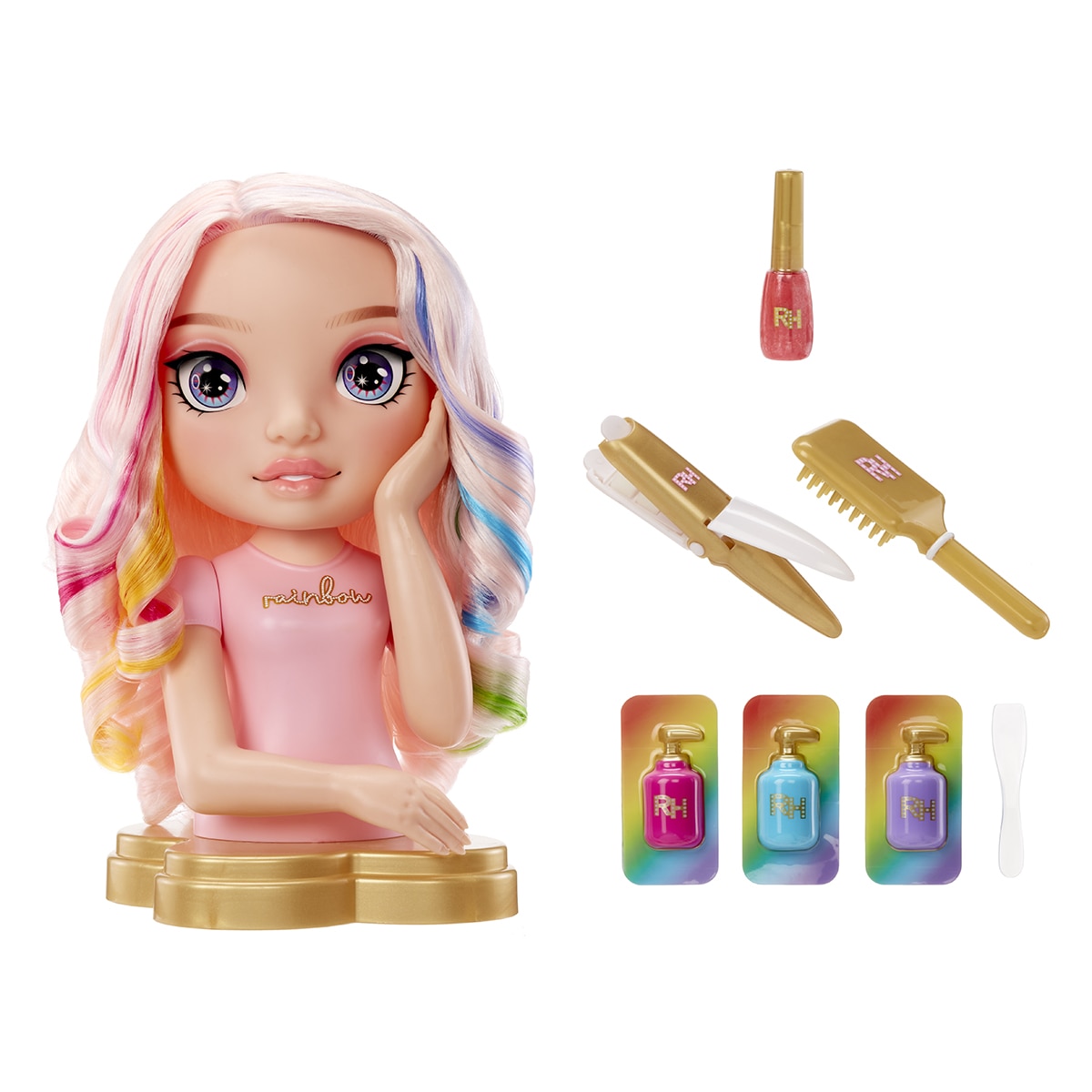 Set de juego Styling Head Playset Rainbow High 3