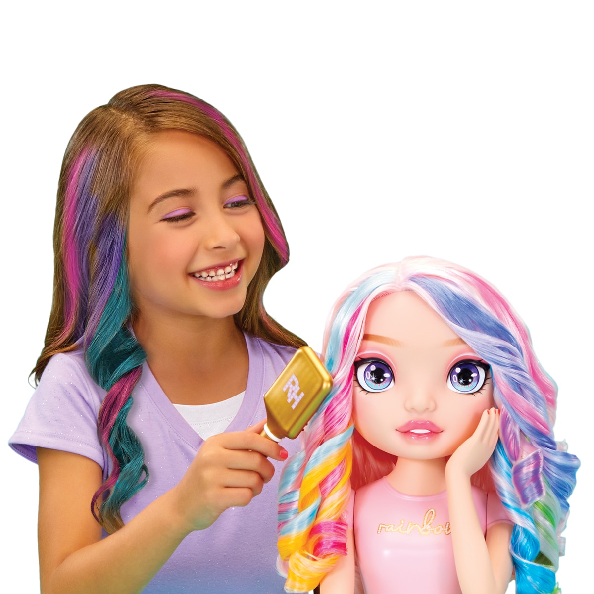 Set de juego Styling Head Playset Rainbow High 8