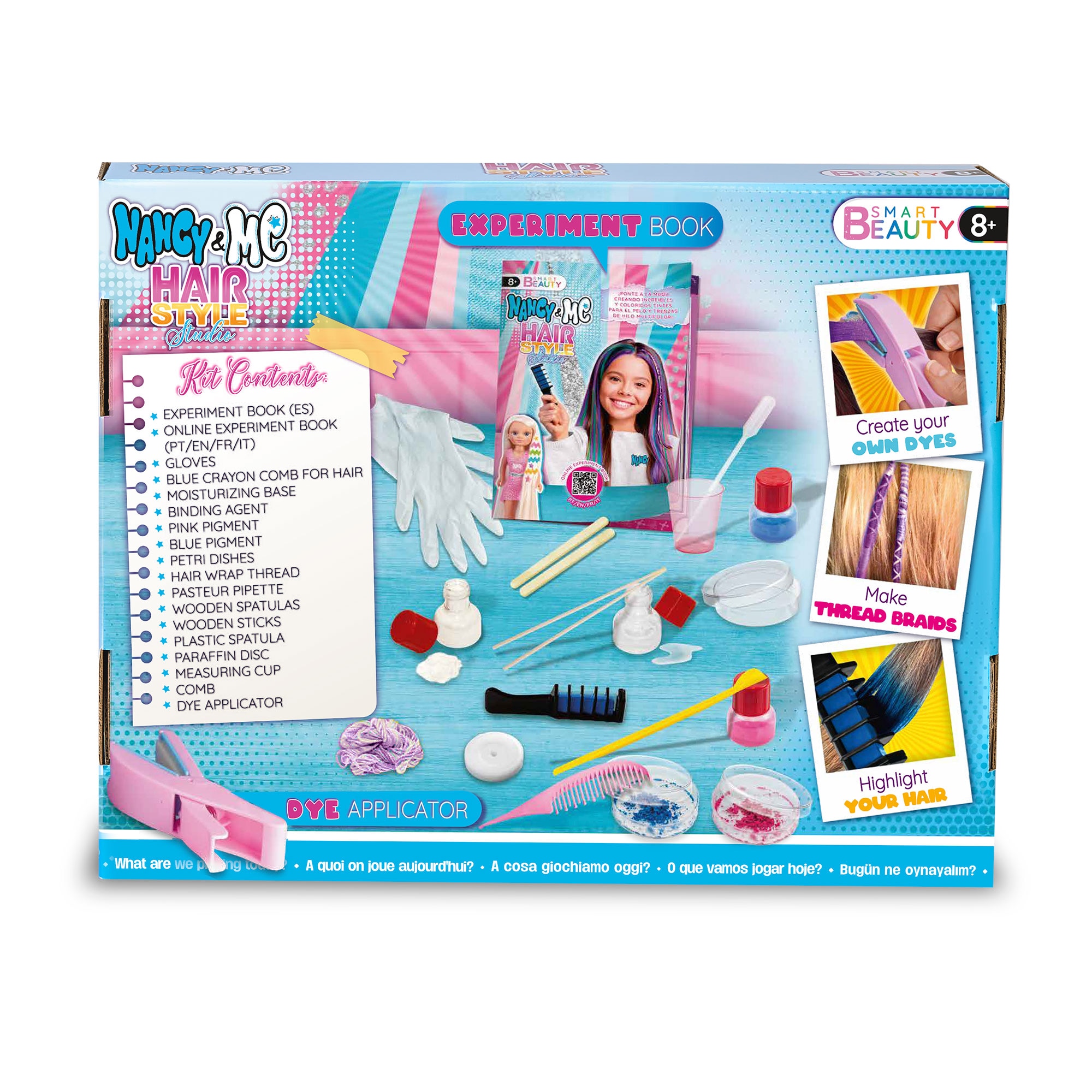 Juego de diseño Hairstyle Studio Nancy 3