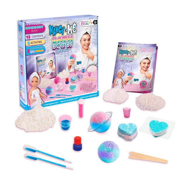 Juego de diseño Bath Bomb Studio Nancy
