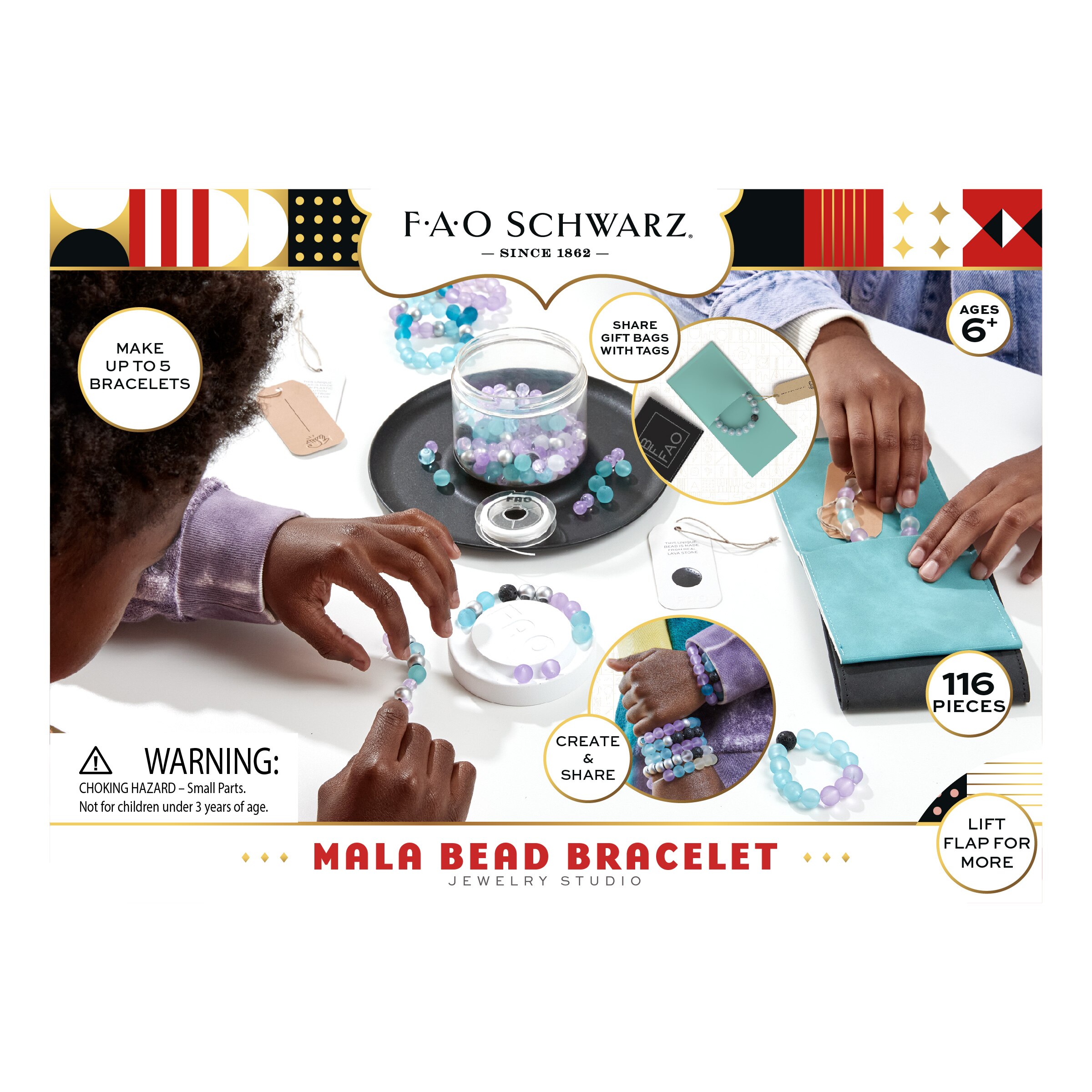 Estudio de joyería Bead Bracelet F.A.O. Schwarz 6