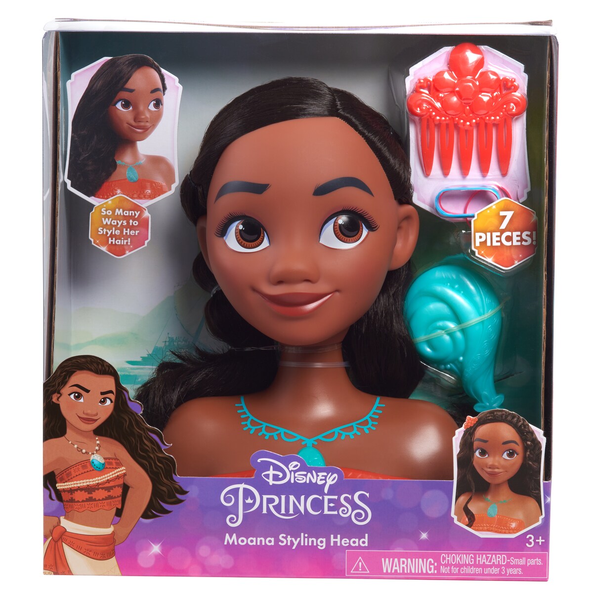 Busto Moana Basic Styling Head Just Play 2