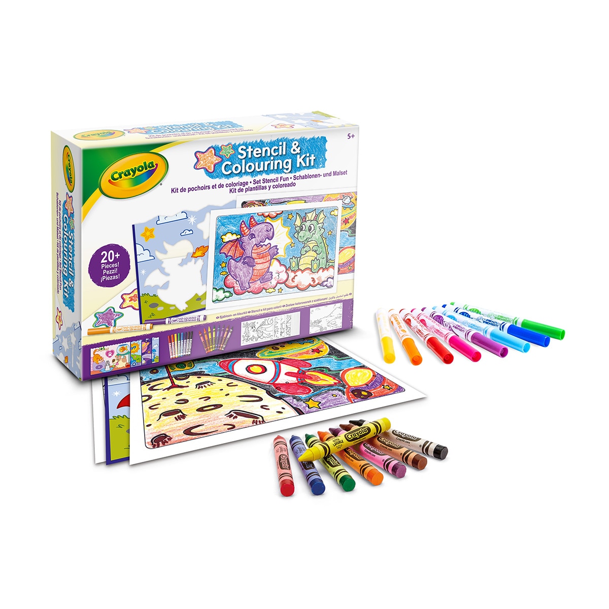 Set Mis Primeras Creaciones Crayola modelos surtidos 3