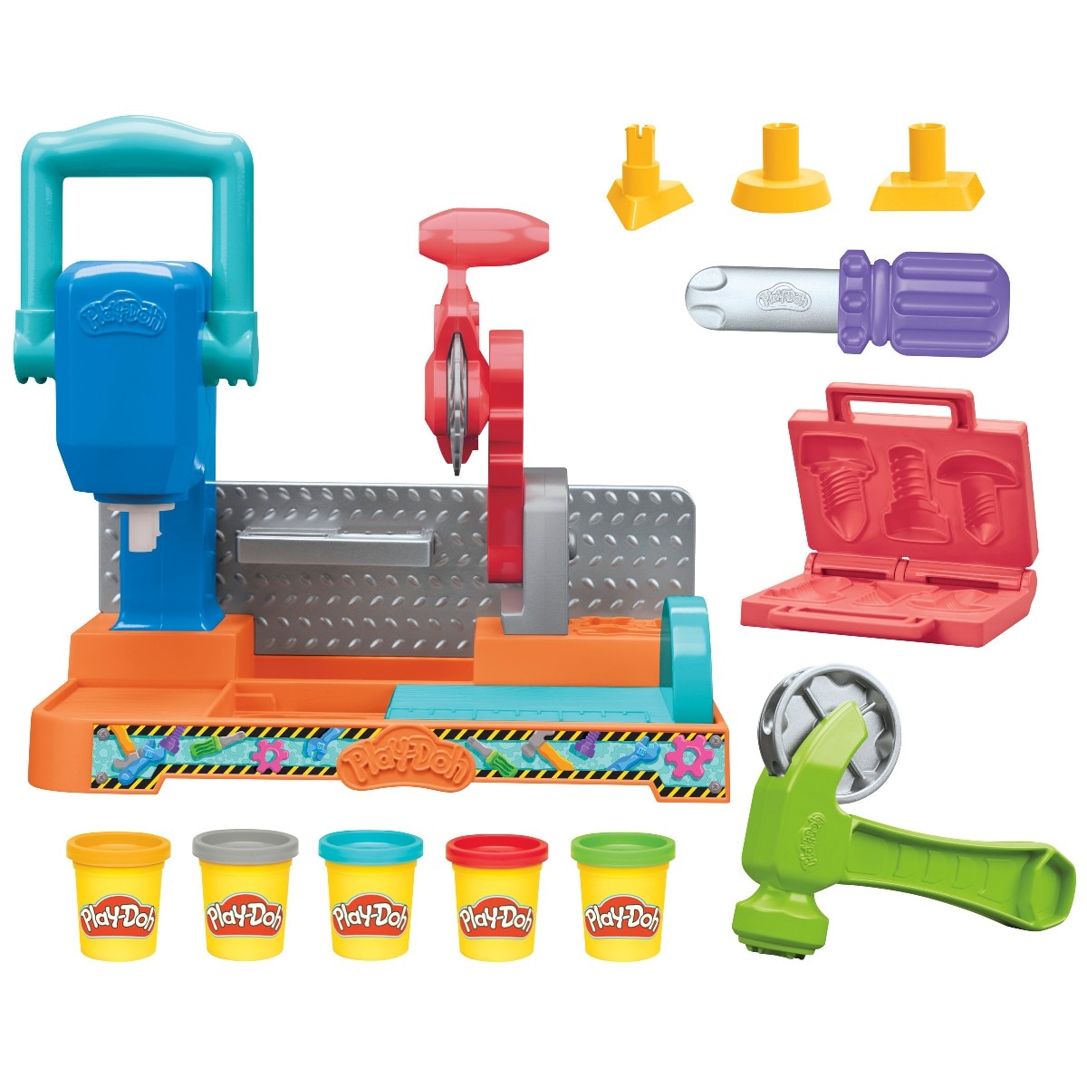 Juego de manualidades Banco De Herramientas Play-Doh Hasbro 3