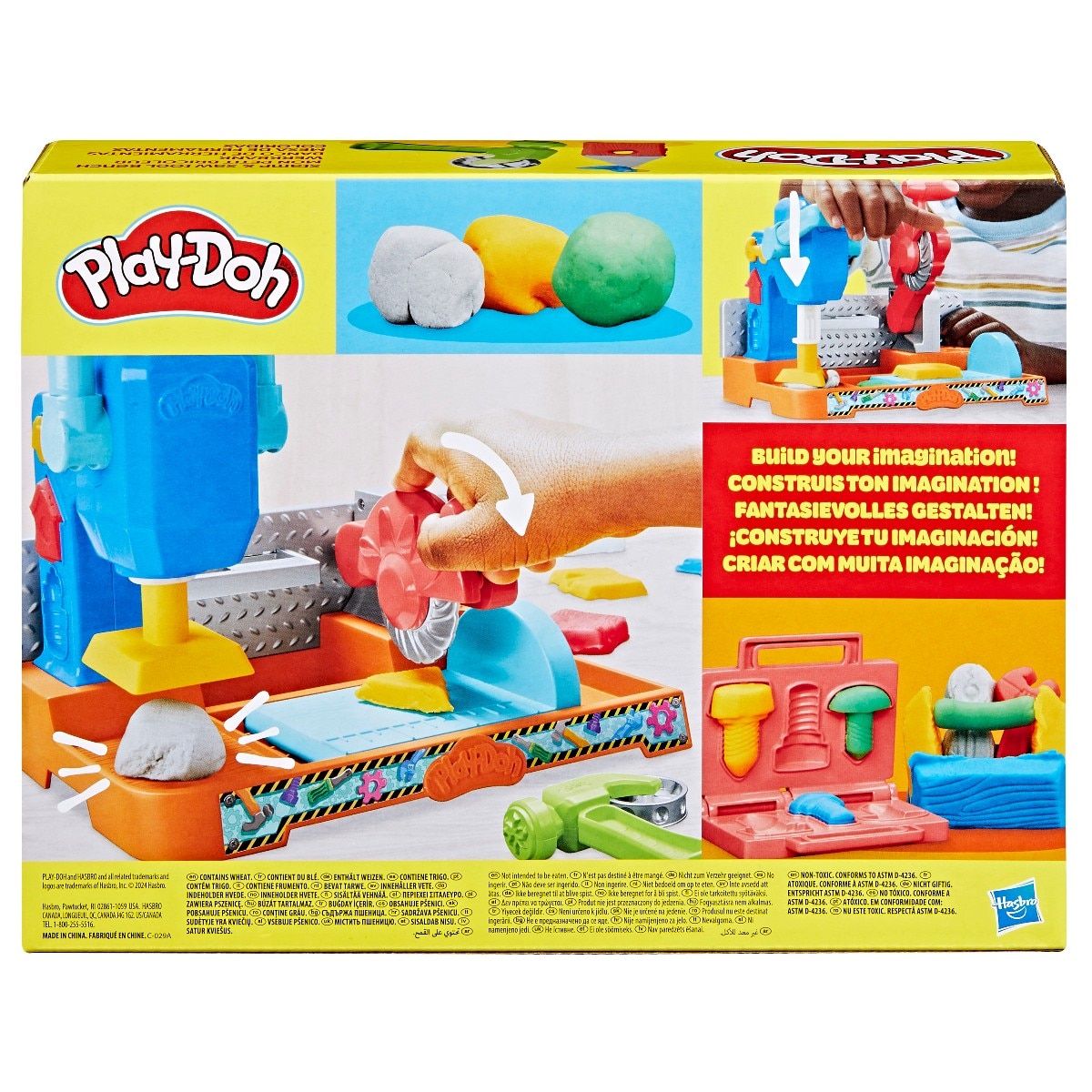 Juego de manualidades Banco De Herramientas Play-Doh Hasbro 4