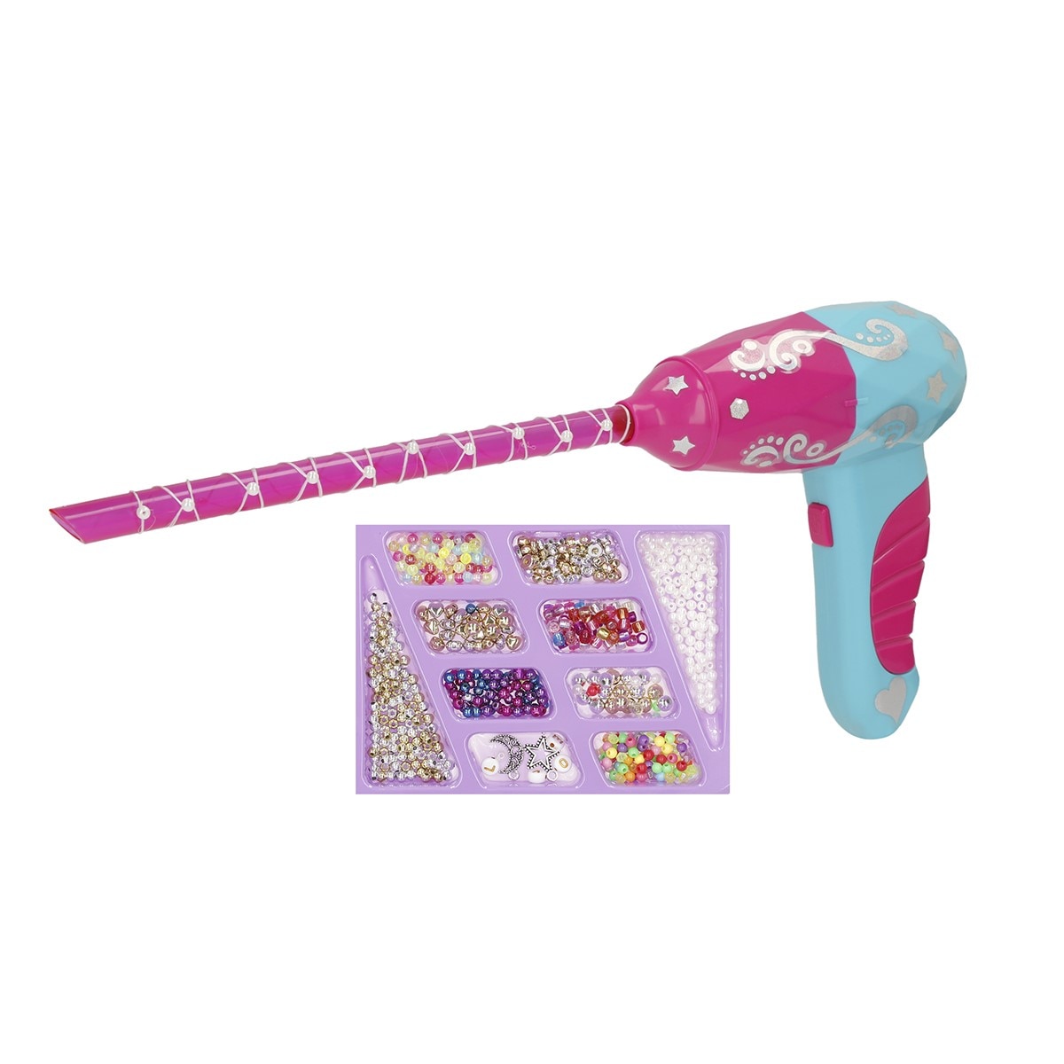 SHIMMER & SHINE – Trenzador mágico de gemas brillantes.