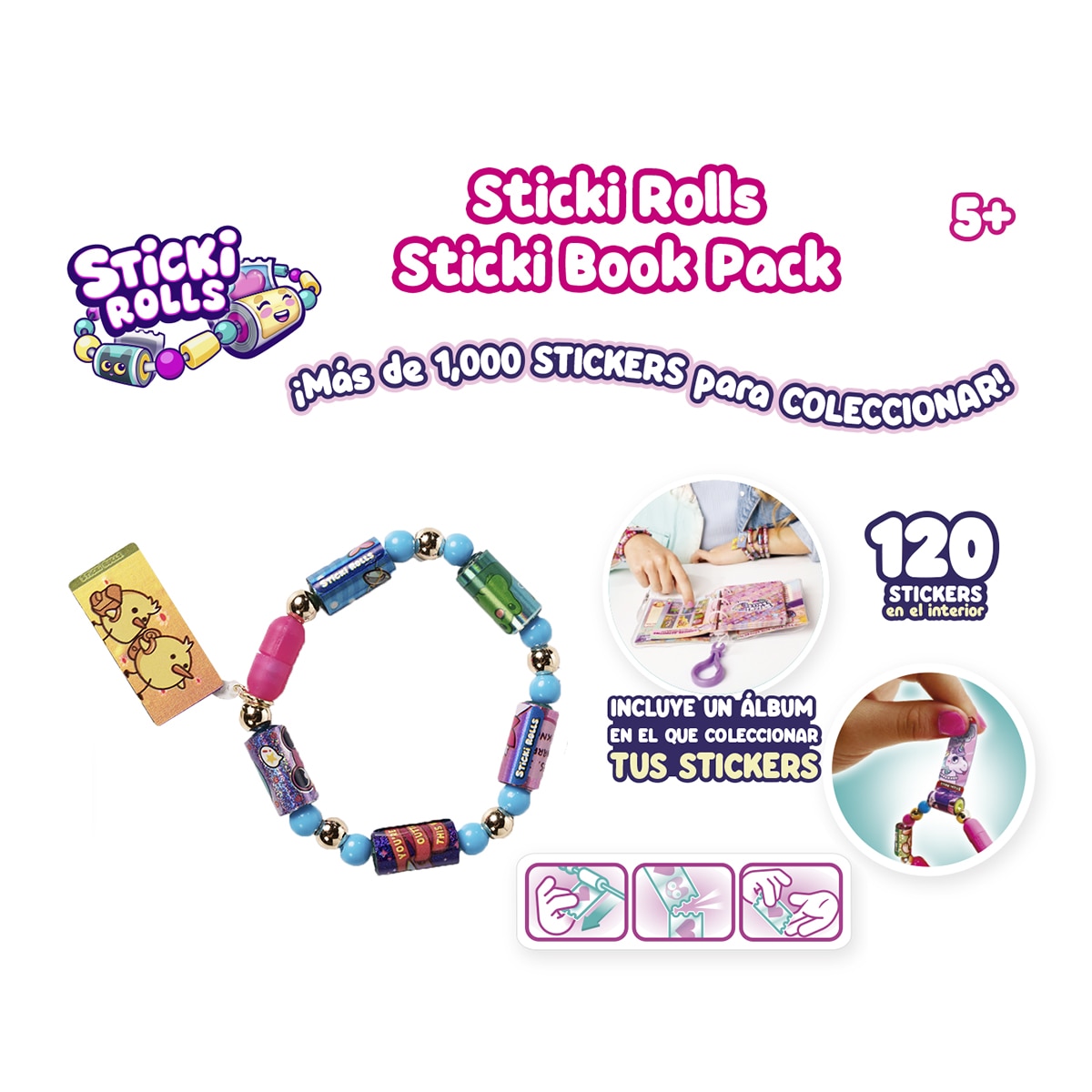 Pulseras Sticki Book Pack 2