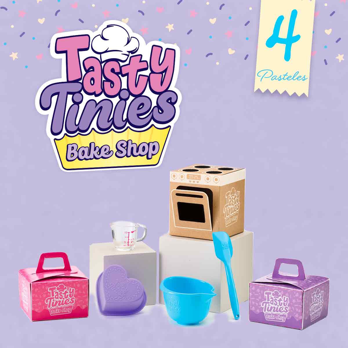 Kit para Fazer Bolos Pack Prendas Tasty Tinies 2