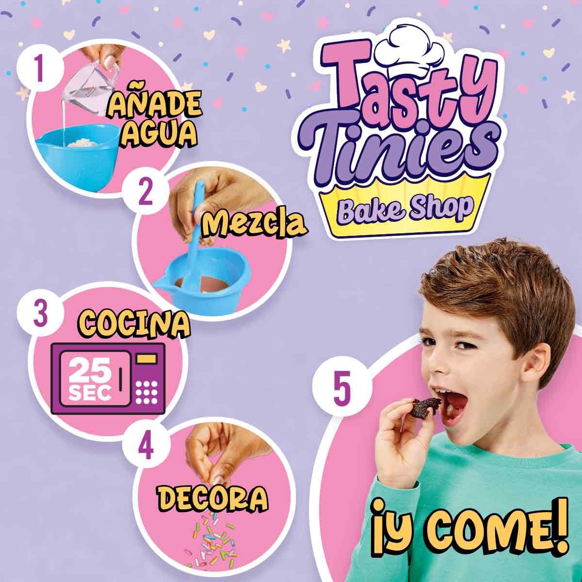Kit para Fazer Bolos Pack Prendas Tasty Tinies 4